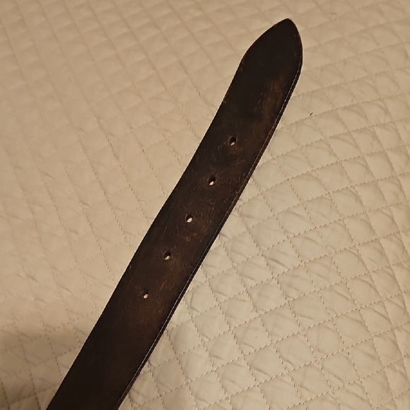 Abercrombie & Fitch Brown Leather Belt - Picture 9 of 12